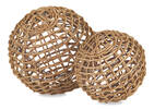 Grande boule décorative tissée Bowron