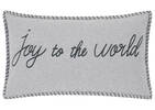 Joy Pillow 14x24 Light Grey