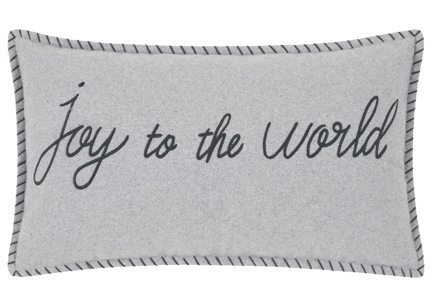 Joy Pillow 14x24 Light Grey