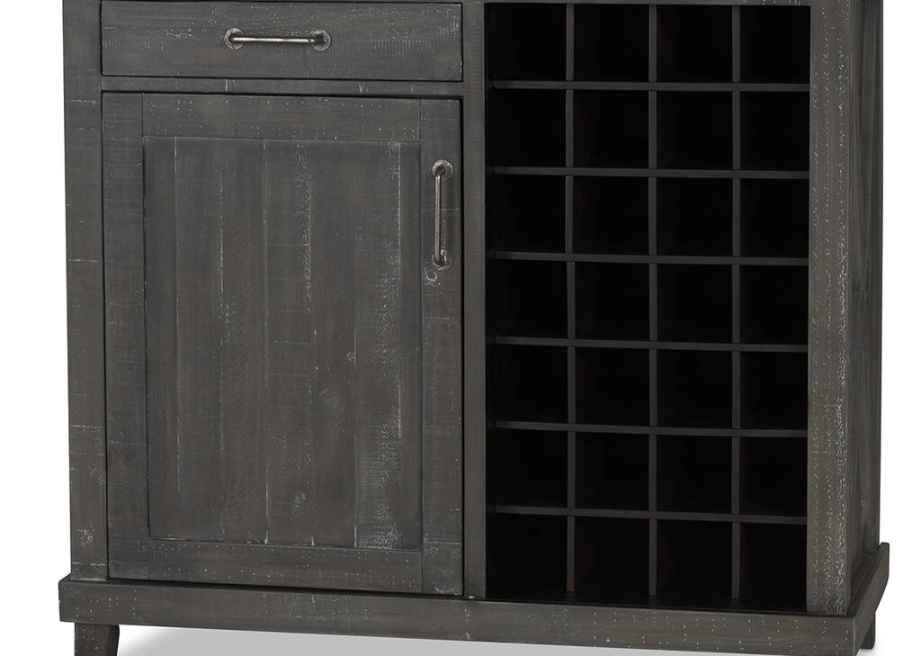 Ironside Wine Cabinet -Smoke