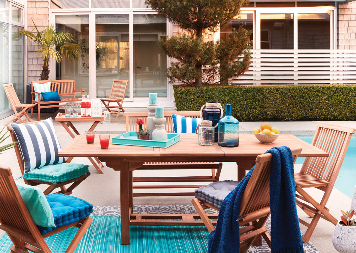 Sumatra Garden Bench Teak Natural Urban Barn