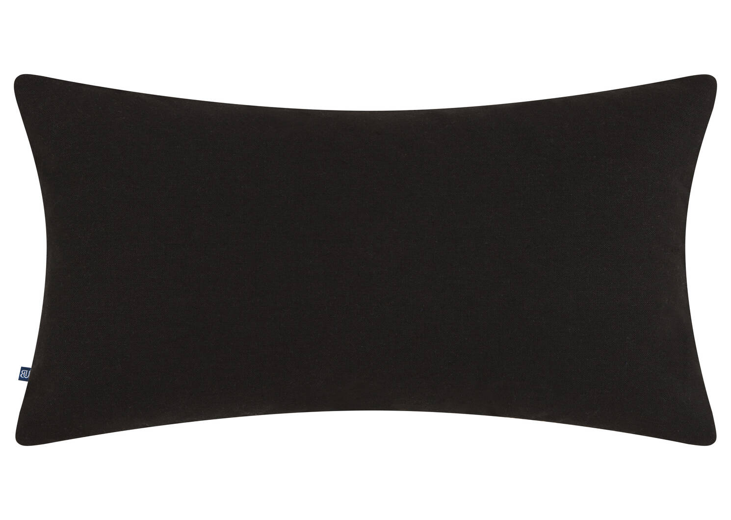 Coussin Veneta 12x22 noir/naturel