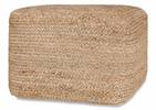Euan Jute Pouf Natural