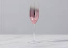 Shimmer Glassware - Rose Gold