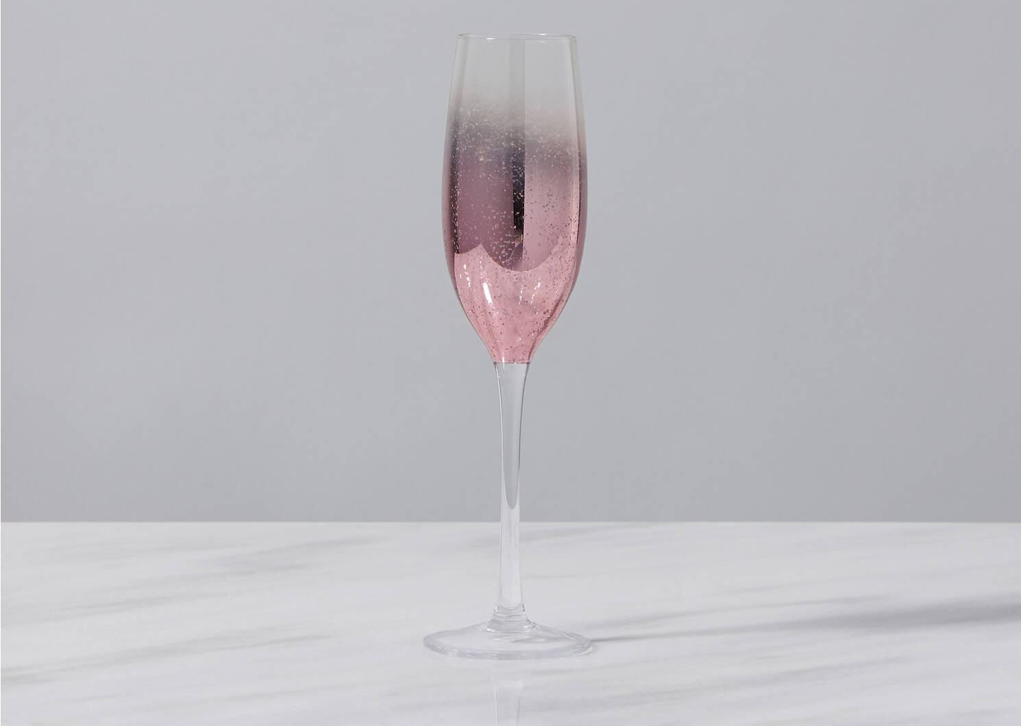 Shimmer Glassware - Rose Gold