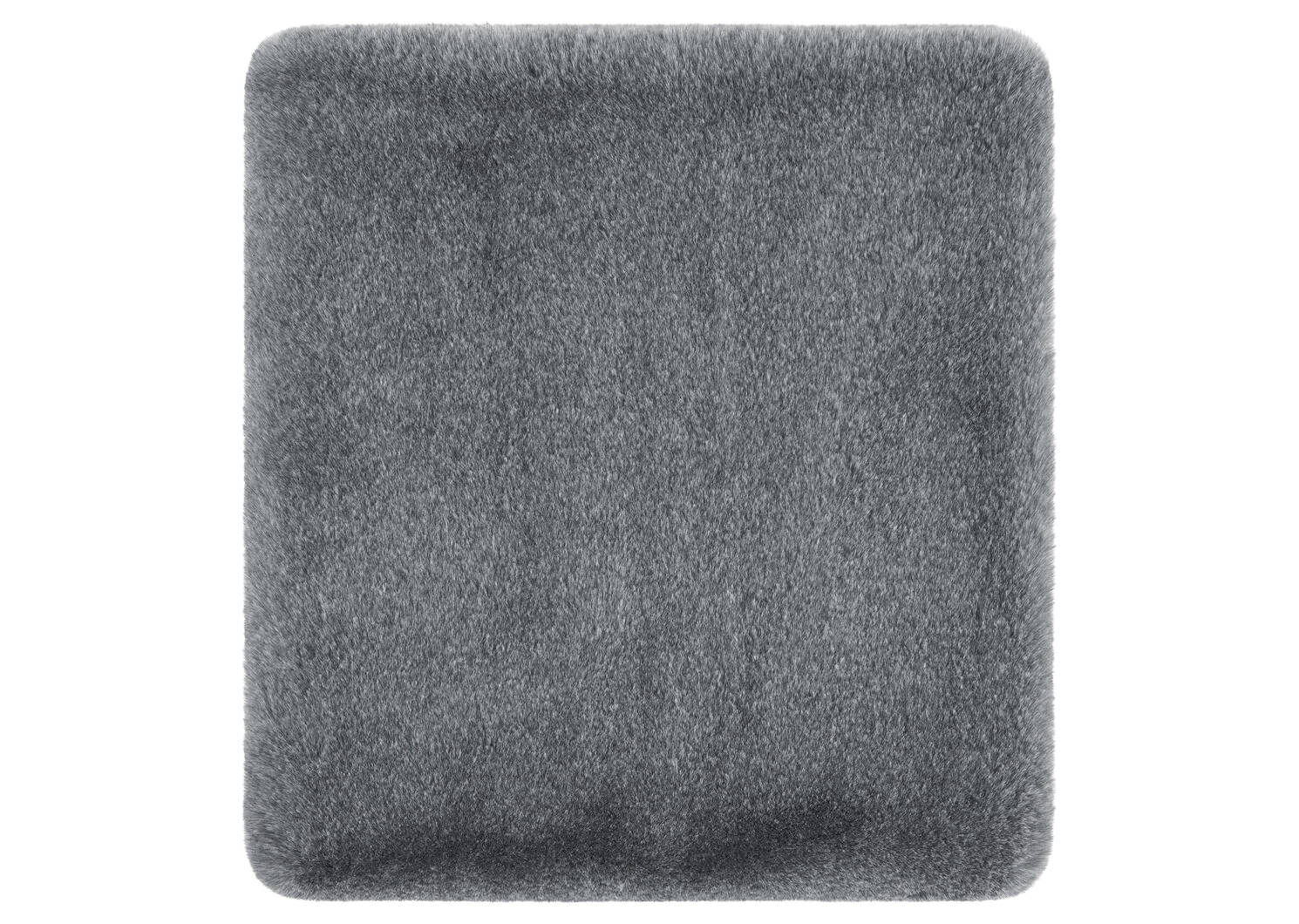 Kingston Faux Fur Throw Grey