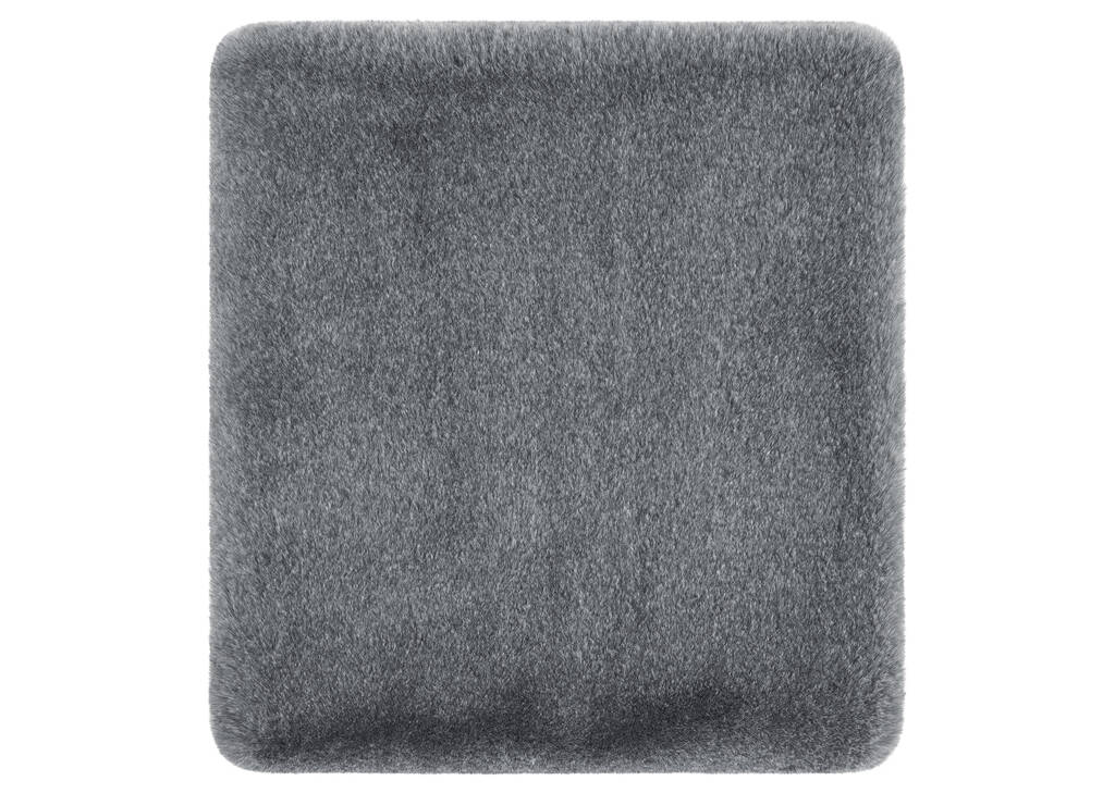 Jeté en fausse fourrure Kingston gris