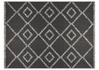 Loreto Outdoor Rug 94x126 Black/White