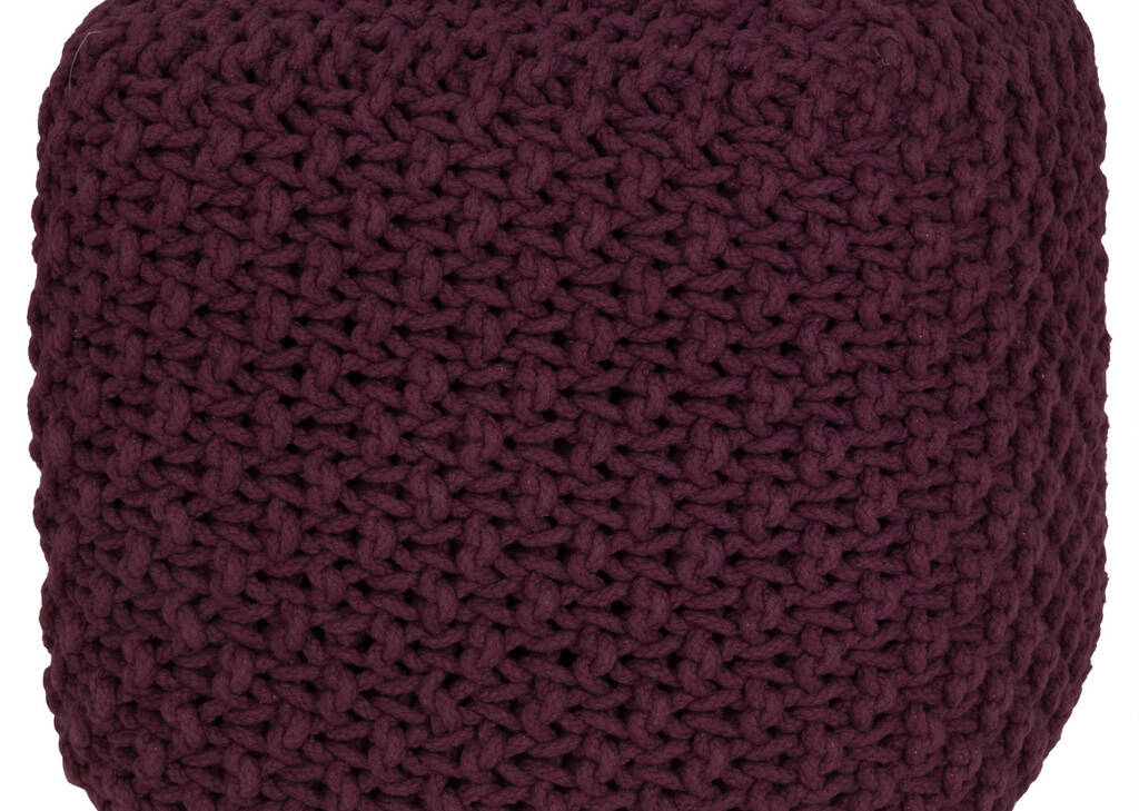 Saylor Pouf Square Acai