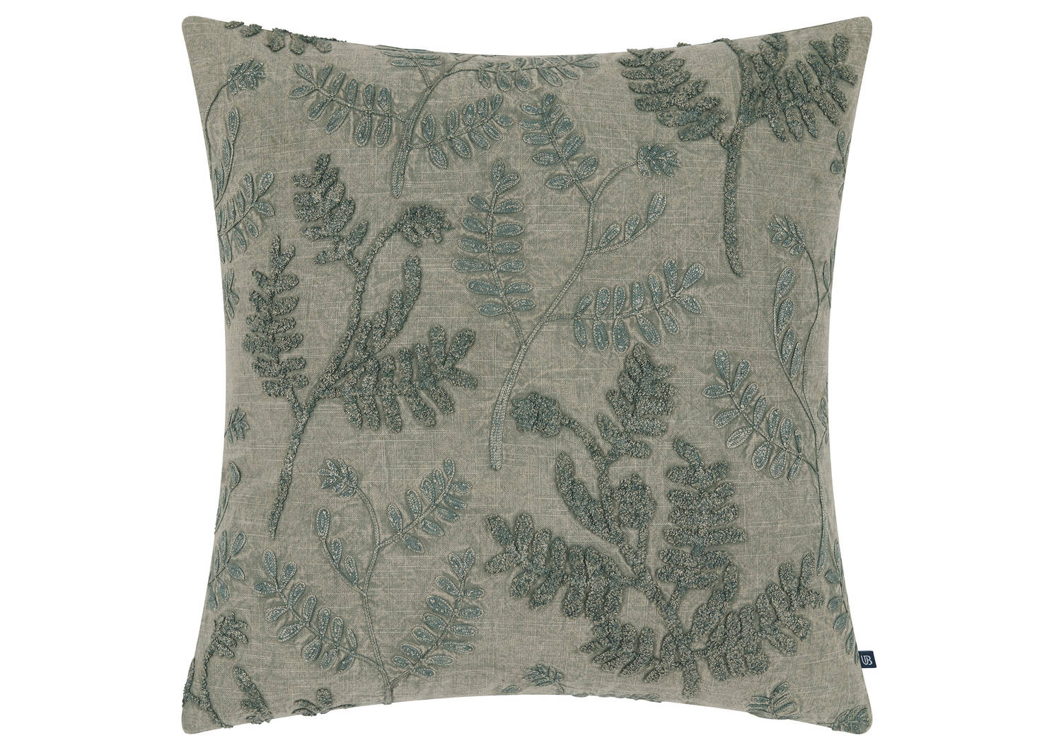 Gemma Cotton Pillow 20x20 Green