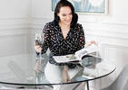 Maverick Dining Table- Brushed Steel