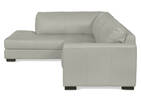 Boone Leather Condo Sofa Chaise -Do, LCF