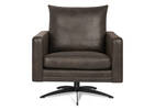 Elba Swivel Armchair -Pierre Smoke