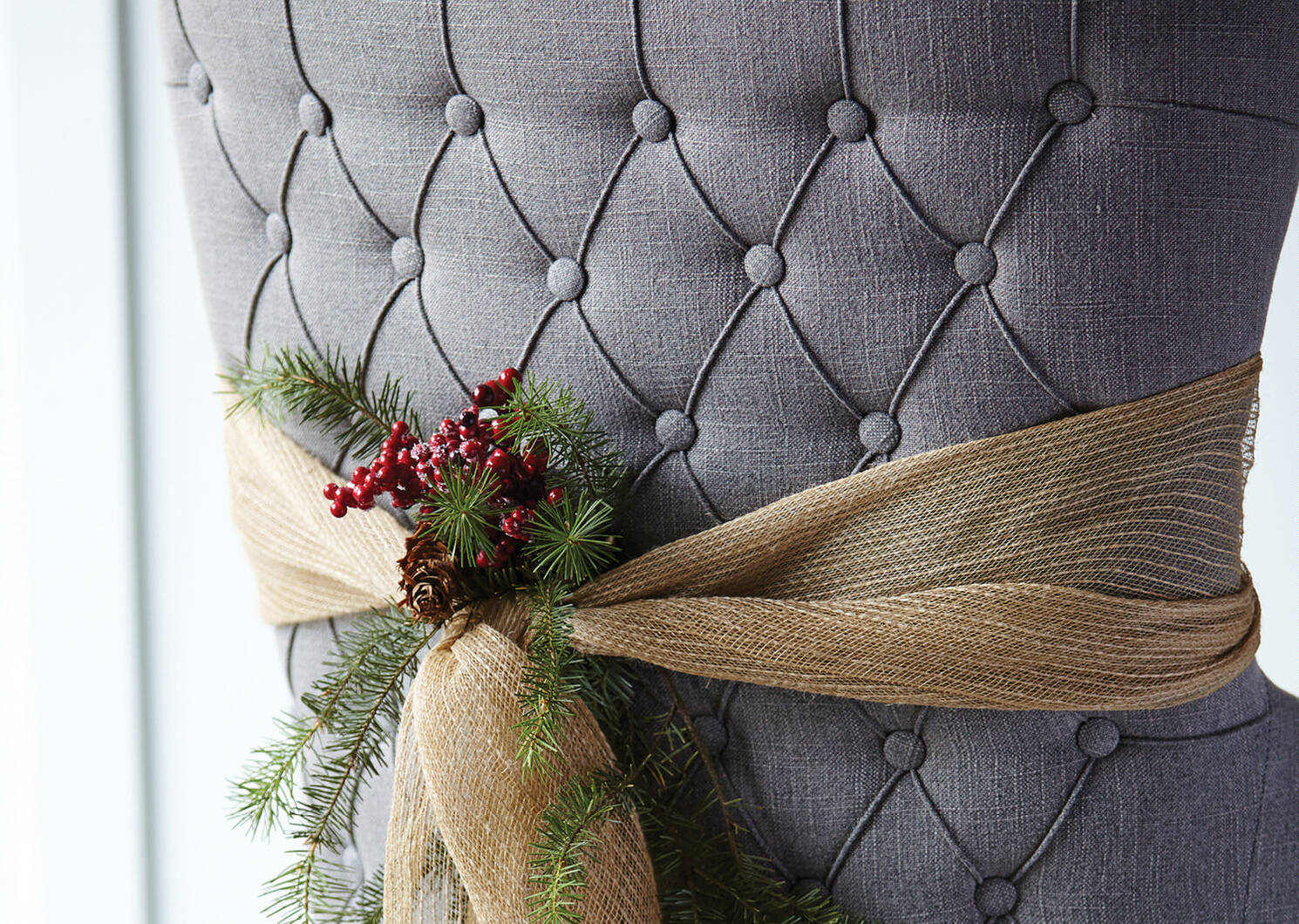 Kringle Jute Tulle Natural