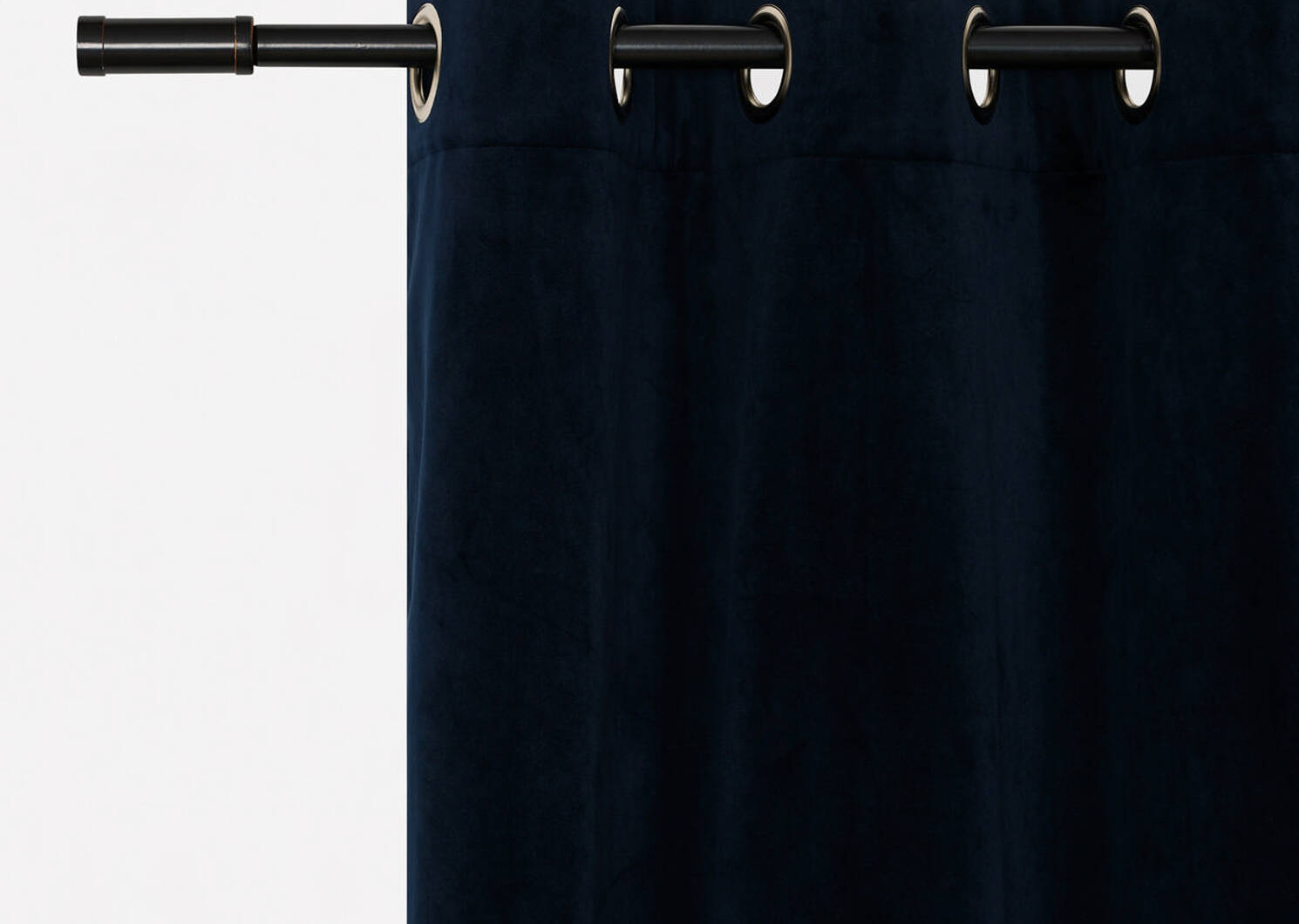 Gautier Velvet Panel 96 Navy