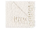 Colby Chenille Throw Ivory