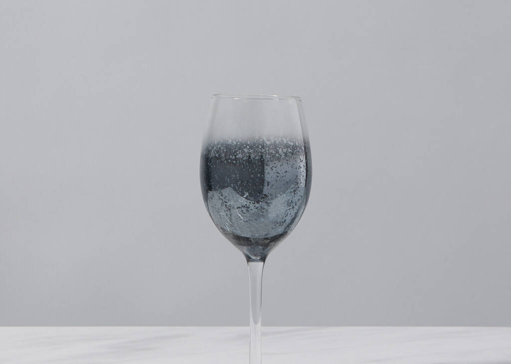 Verre à vin Shimmer gris argenté