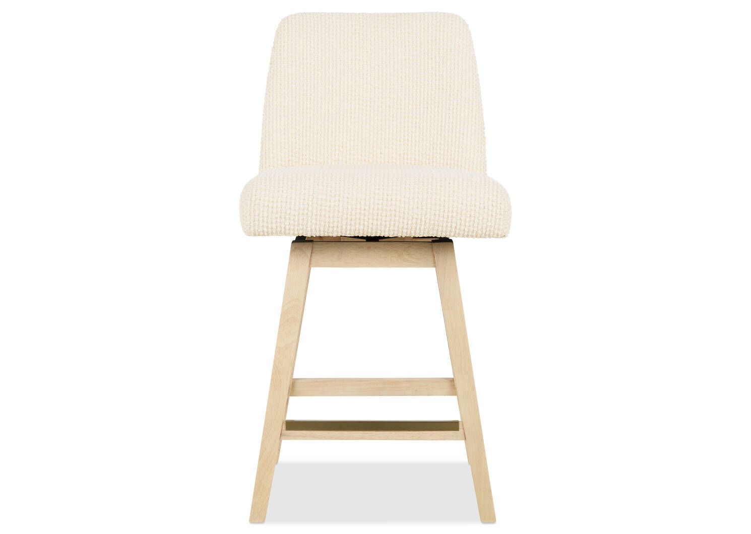 Tabouret pivotant Blair -Elna ivoire