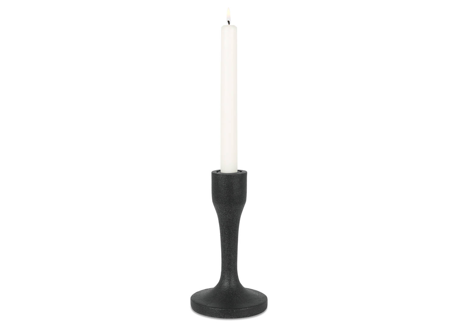 Baffin Candle Holder Short Black