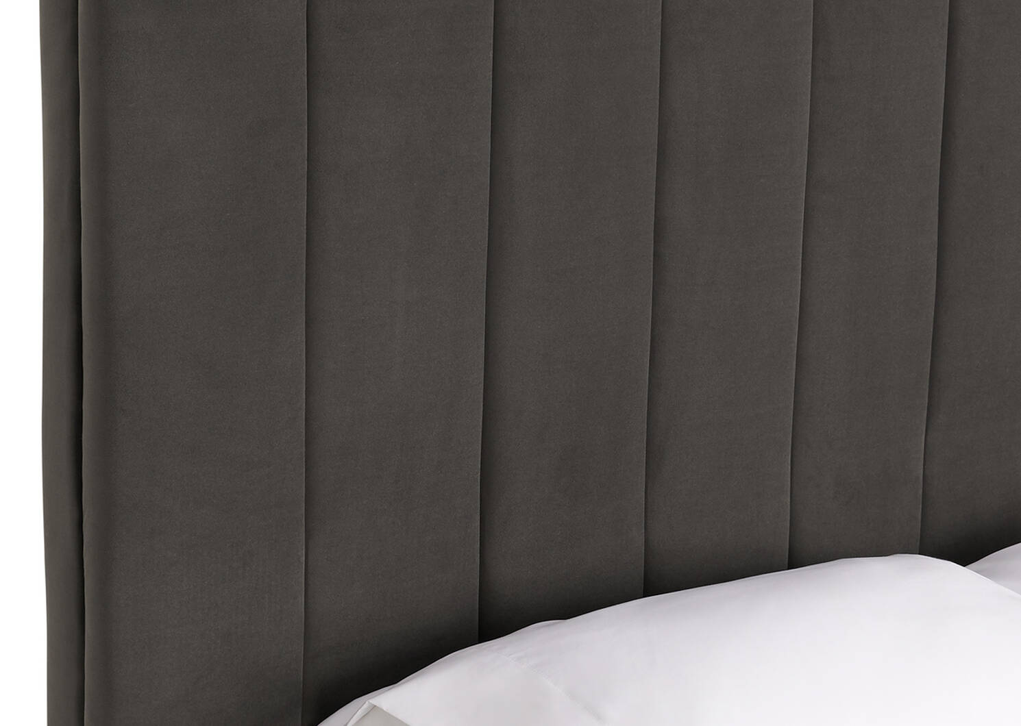 Très grand lit Dexter-Toscana gris mét.