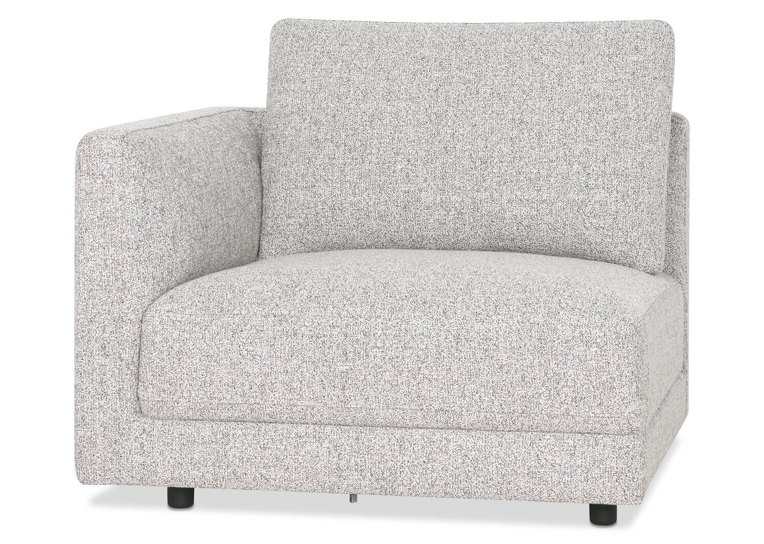 Mila Left-Arm Chair Module -Sela Grey
