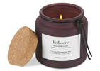 Bougie en pot Folklore bordeaux