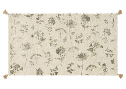 Zhara Accent Rugs - Ivory/Green