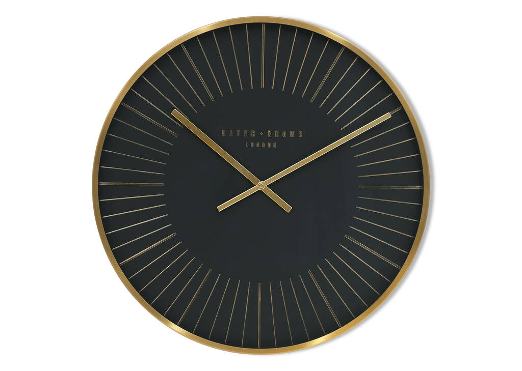 Horloge Parris noire