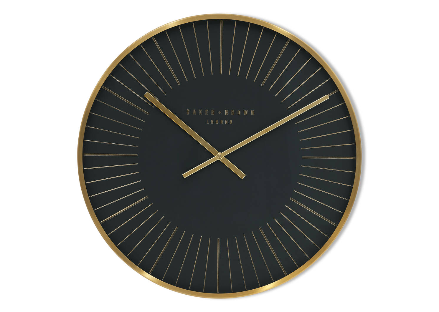 Parris Wall Clock Black