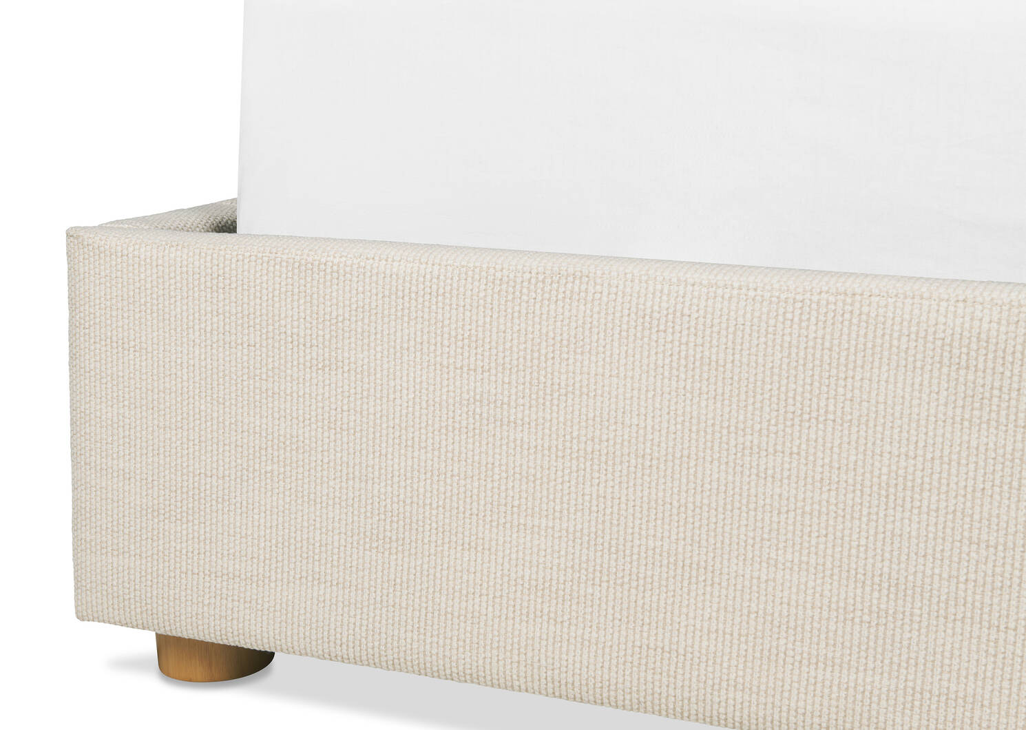 Brandt Bed -Lottie Ivory, QUEEN
