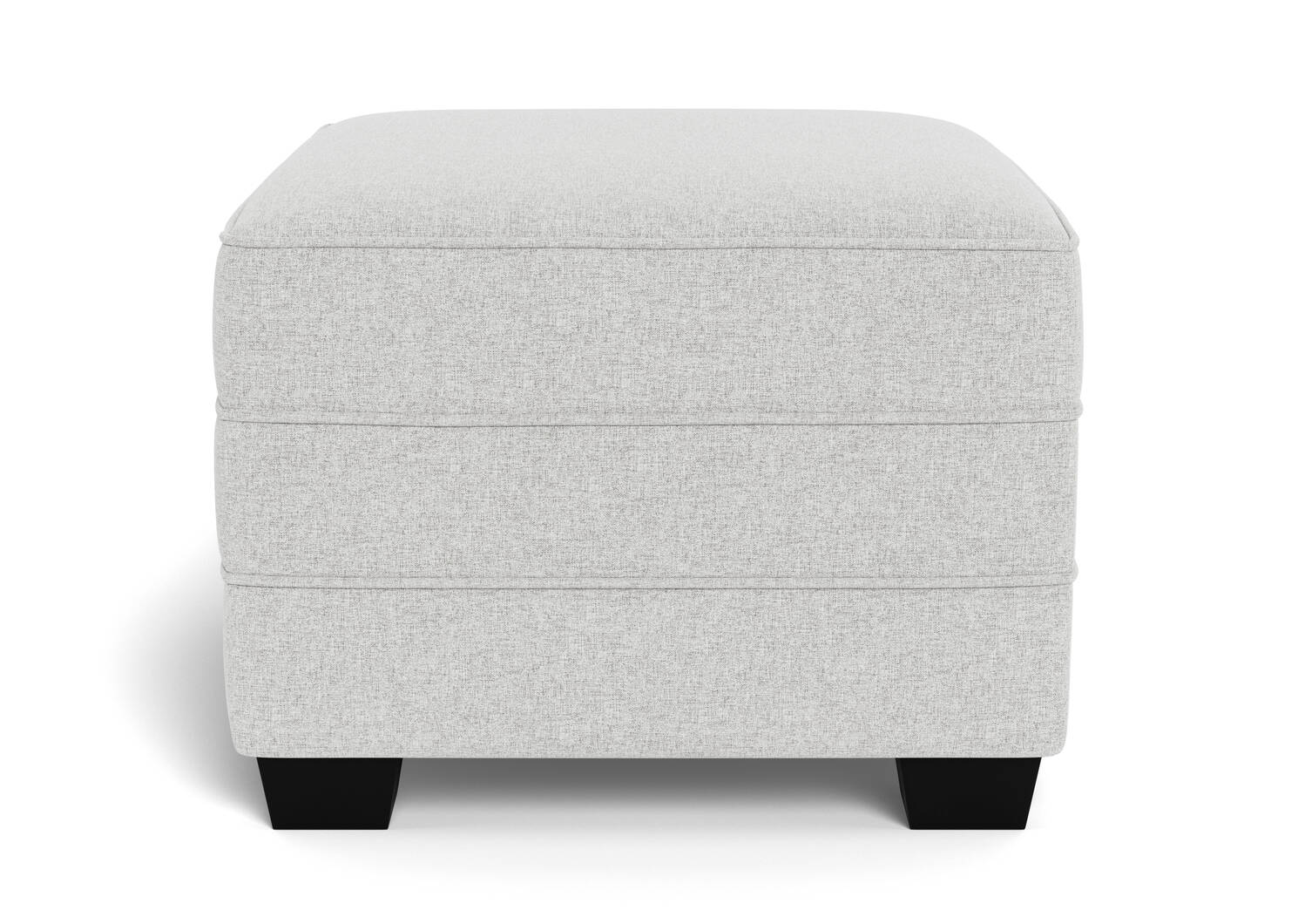 Azure Custom Ottoman 28x24”