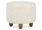 Gloria Ottoman -Burke Natural