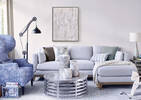 Cosette Rug 96x120 Ivory/Grey