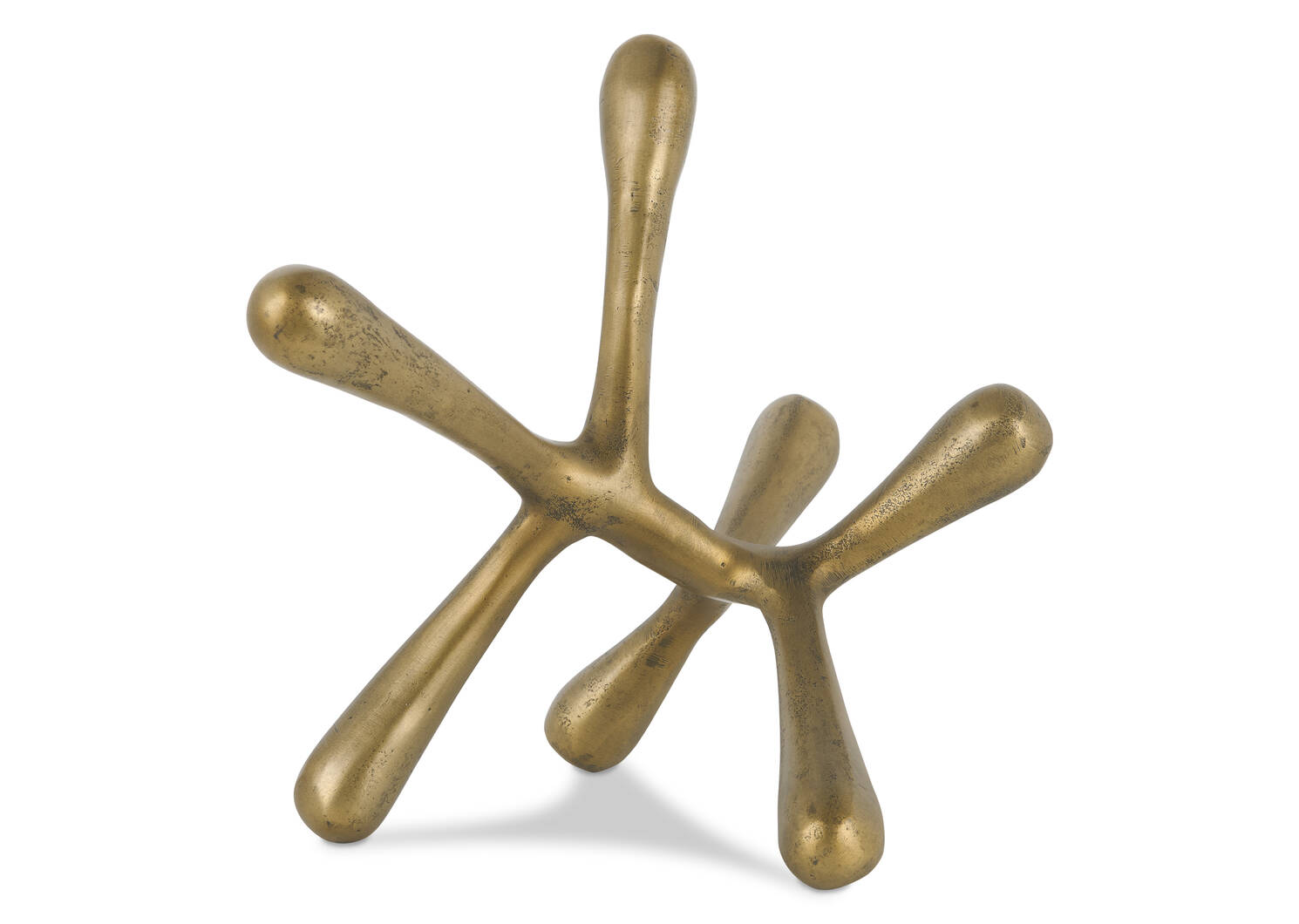 Ozzy Object Large Antiqued Brass