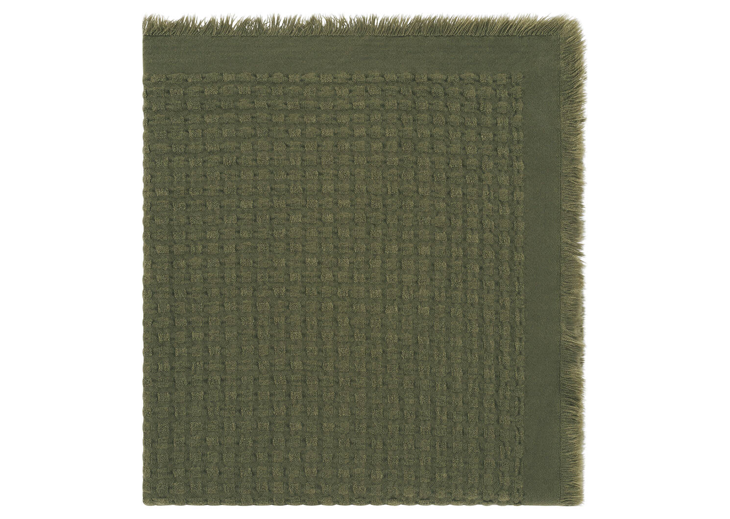 Knox Waffle Throw Woodland