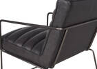 Damarco Leather Armchair -Alta Slate
