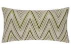 Coussin Zaire 12x22 fougère/olive/arg.