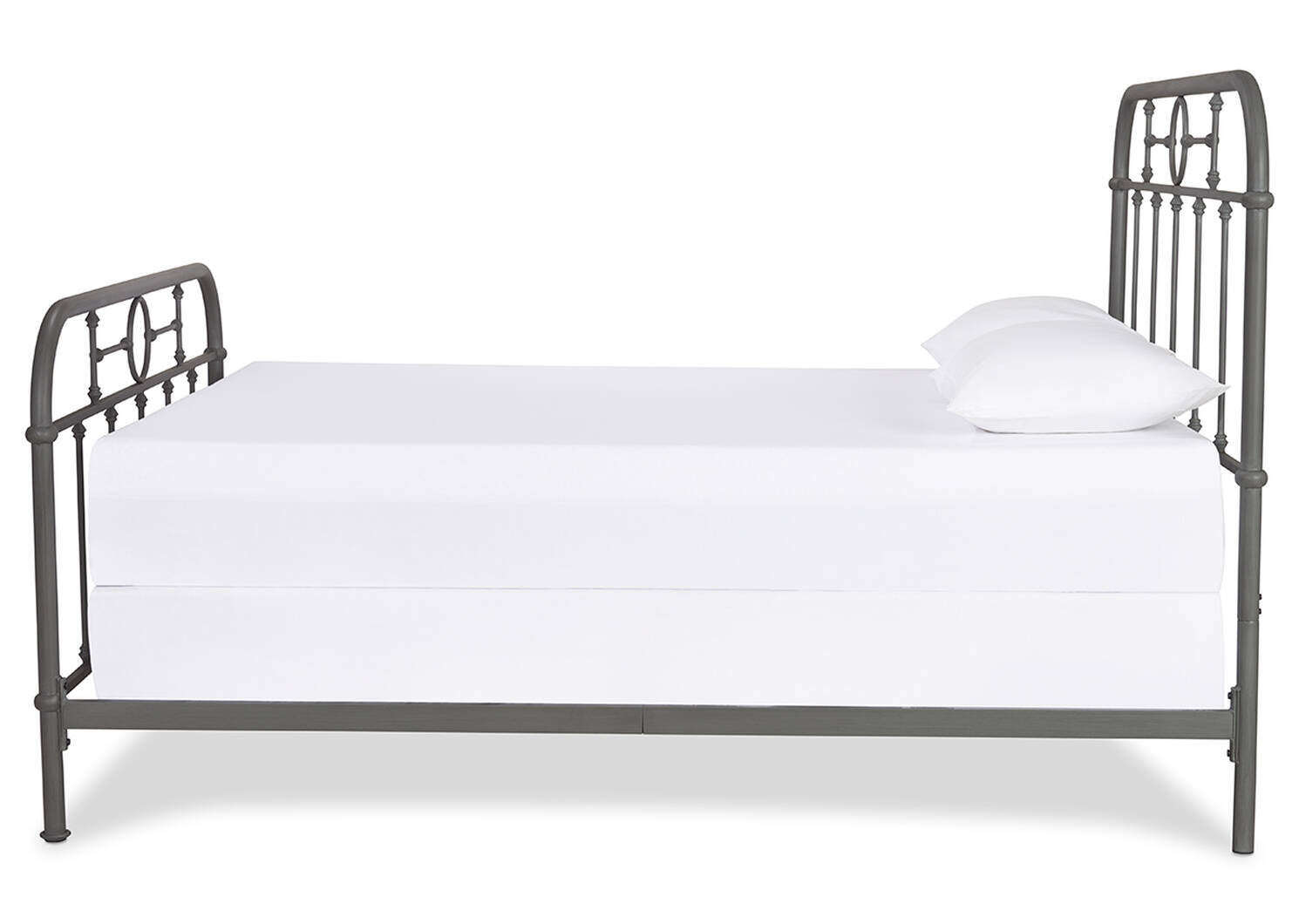 Izadore Bed -Grey, DBL