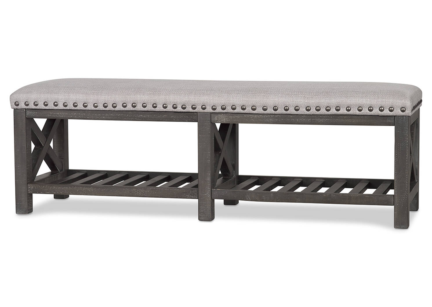 Ironside Bench Smoke Urban Barn