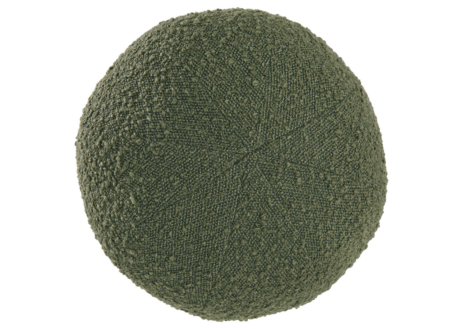 Harriet Boucle Round Pillow Cypress