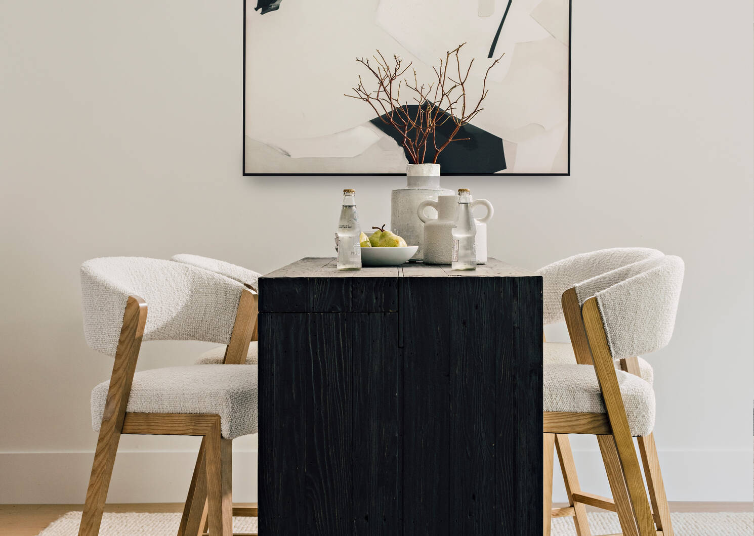 Tabouret Willaby -Luly ivoire