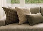 Cooley Plaid Pillow 20x20 Ash/Blue