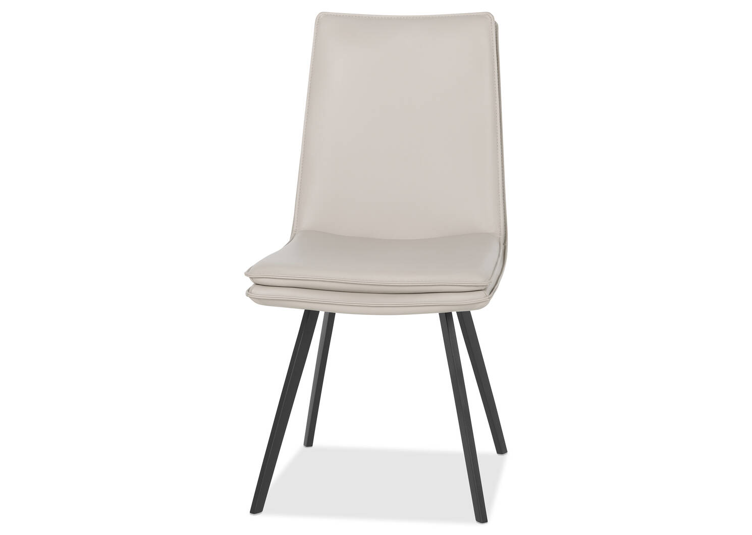 Spence Leather Dining Chair -Rory Dove