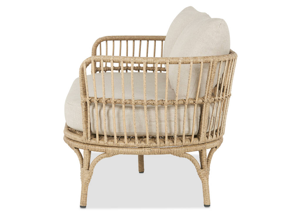 Millie Outdoor Sofa -Natural/Flax