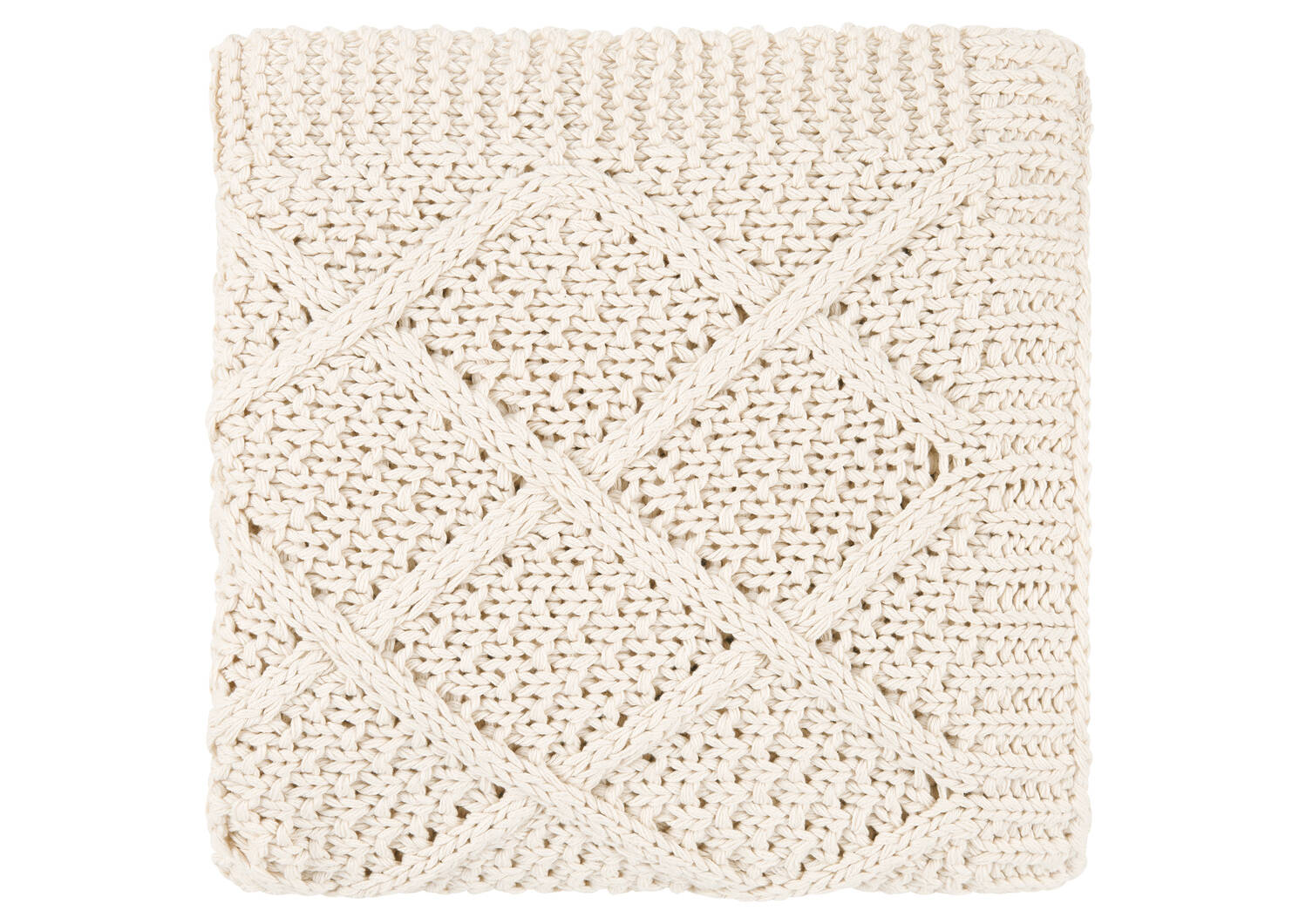 Curtis Cotton Chunky Throw Natural