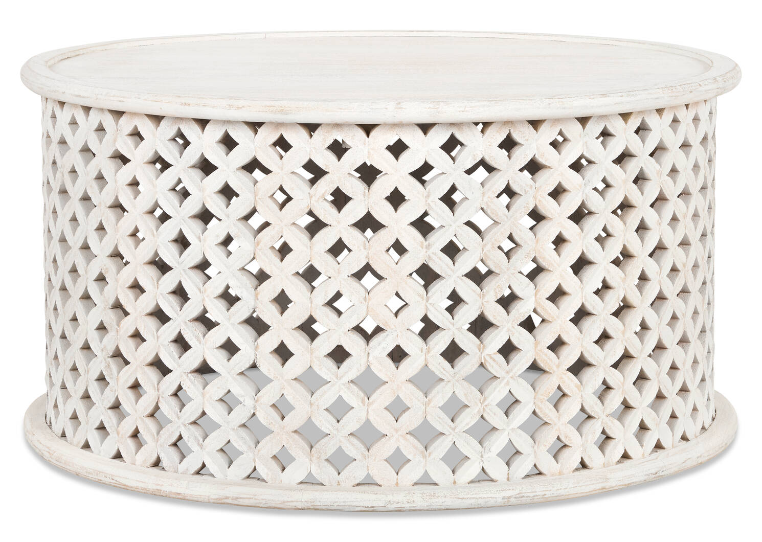 Avaline Coffee Table -Portica Chalk