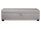 Vault Custom Storage Ottoman 50x18"