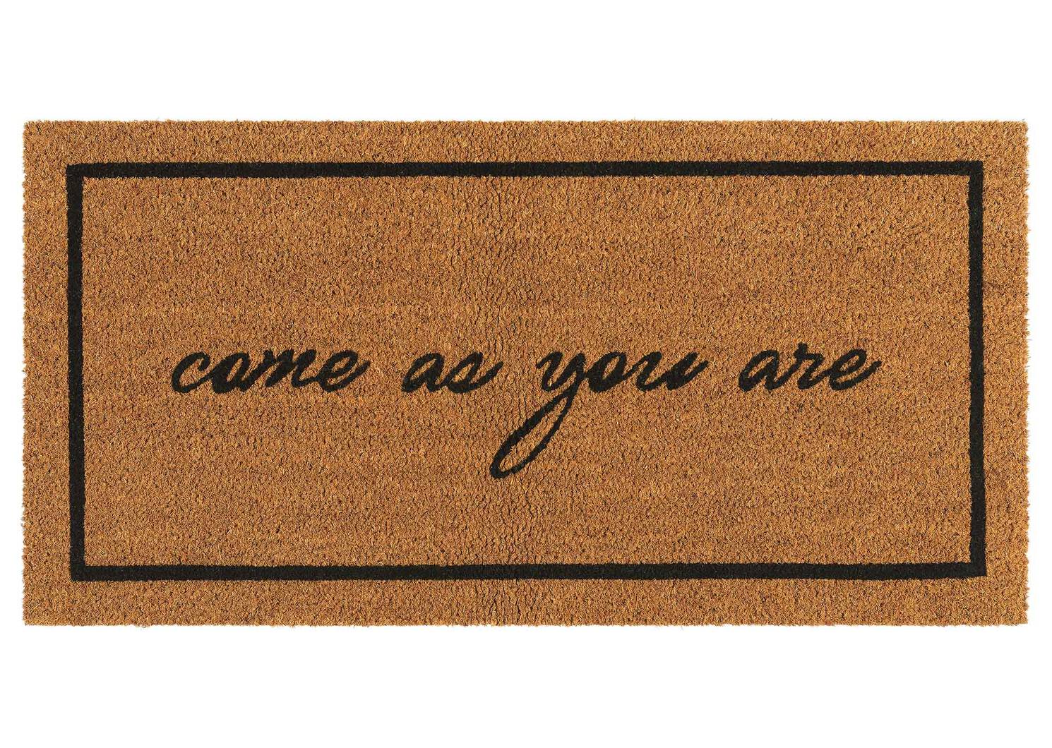 Come As You Are Doormat Natural