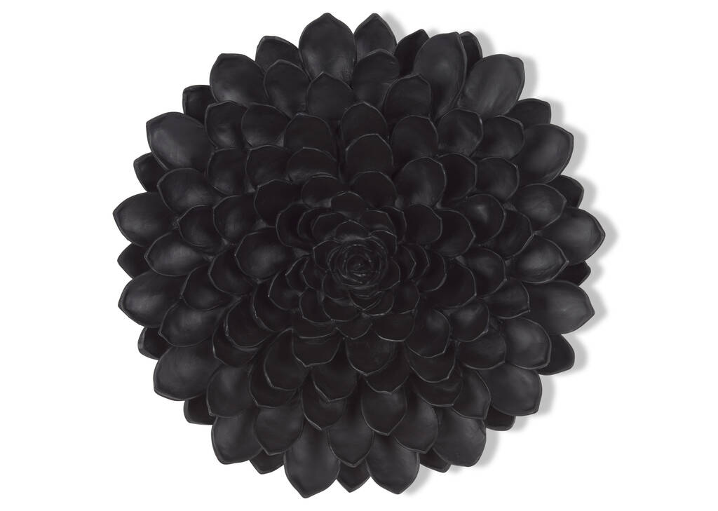 Très grande déco murale Floressa noire