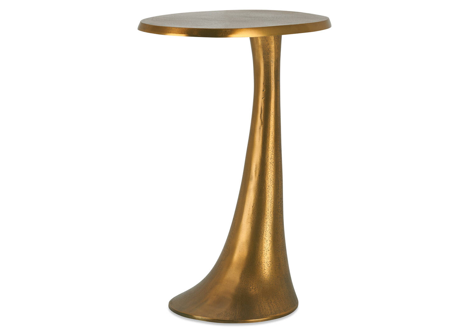 Eliseo Accent Table -Antique Brass